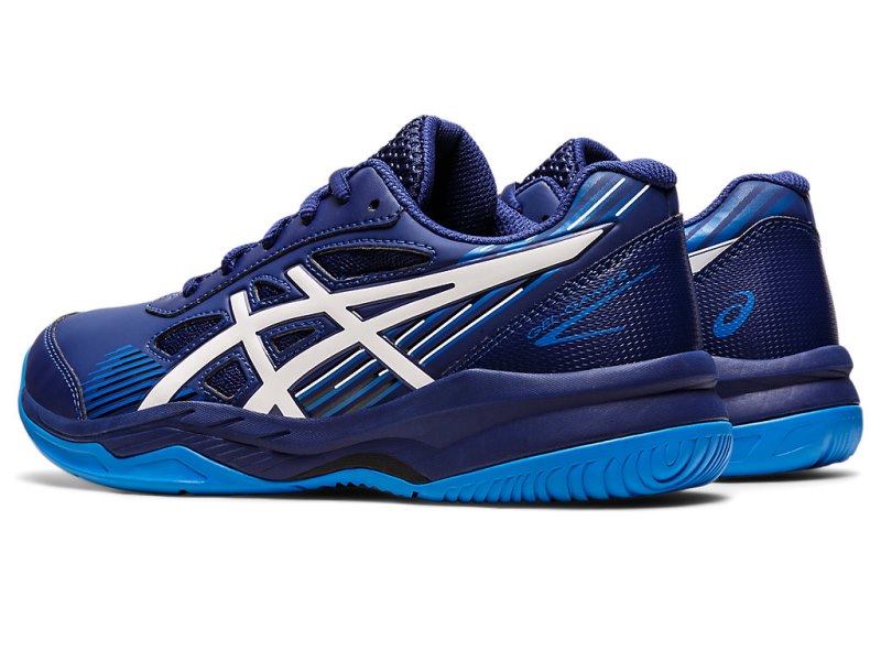 Tenis Sports Asics Gel-game 8 Niños Azules Blancos | MX3511-956