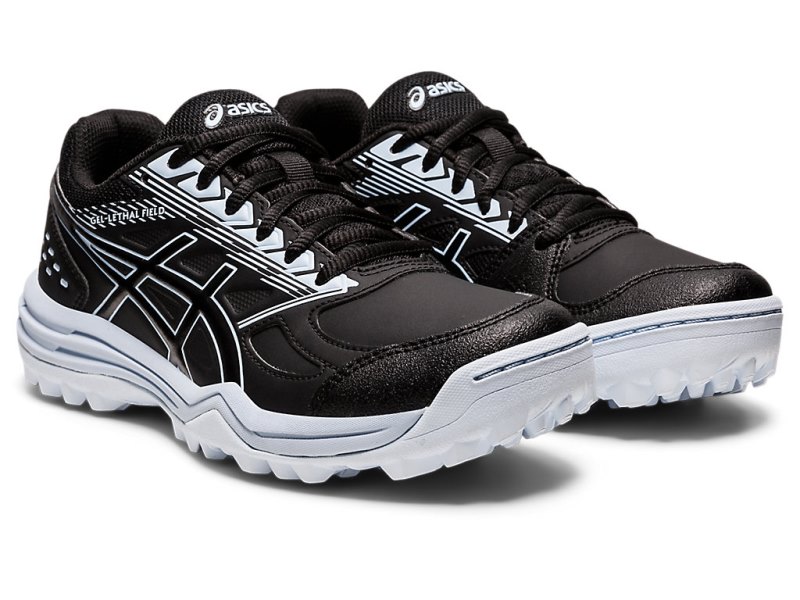 Tenis Sports Asics Gel-lethal FieLD Mujer Negros Azules Claro | MX8828-277