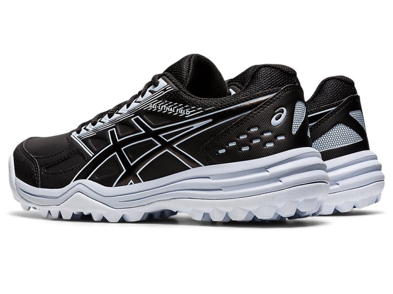 Tenis Sports Asics Gel-lethal FieLD Mujer Negros Azules Claro | MX8828-277