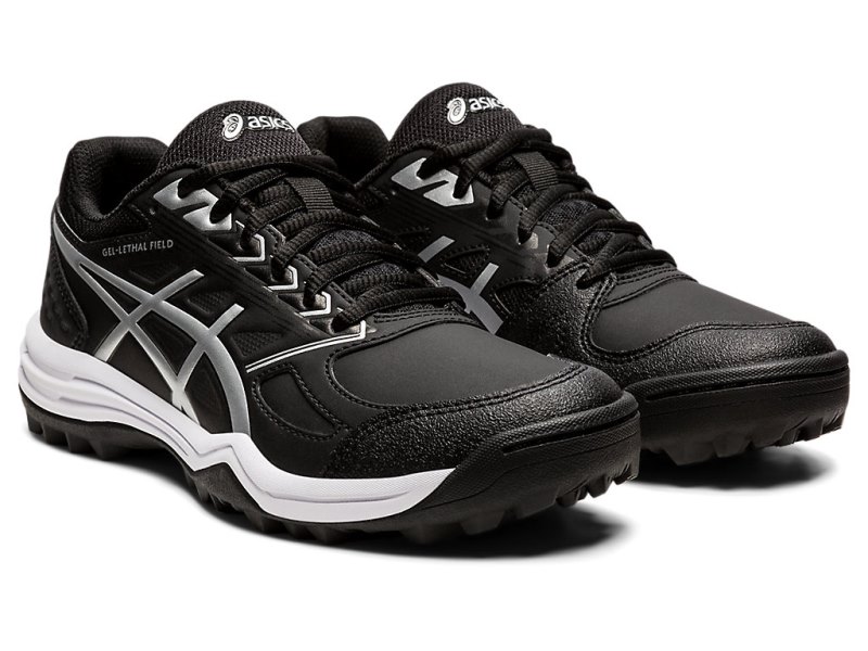 Tenis Sports Asics Gel-lethal FieLD Mujer Negros Plateados | MX9436-109