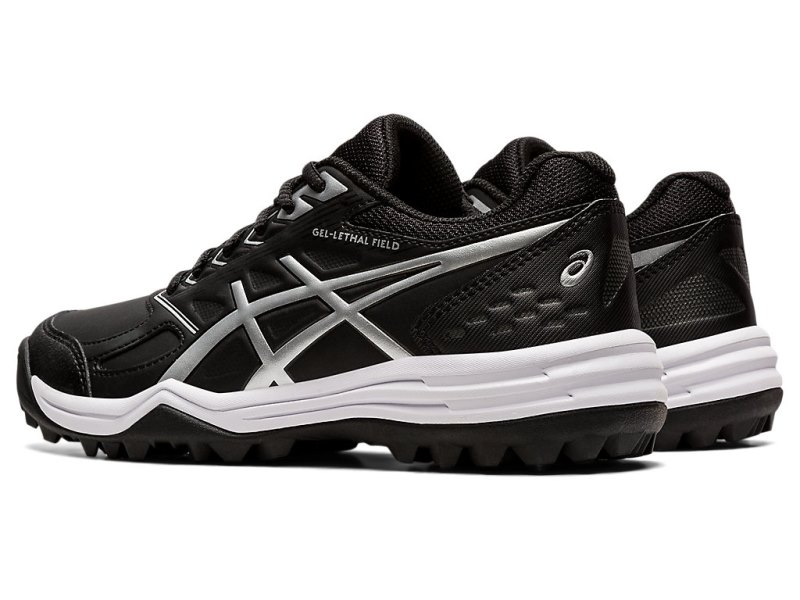 Tenis Sports Asics Gel-lethal FieLD Mujer Negros Plateados | MX9436-109