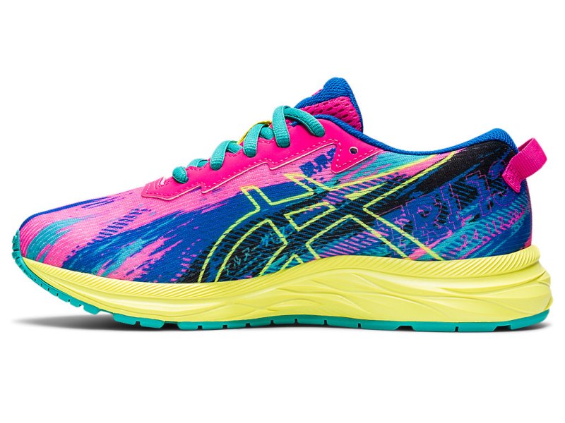 Tenis Sports Asics Gel-noosa Tri 13 Niños Rosas Amarillos | MX4485-545