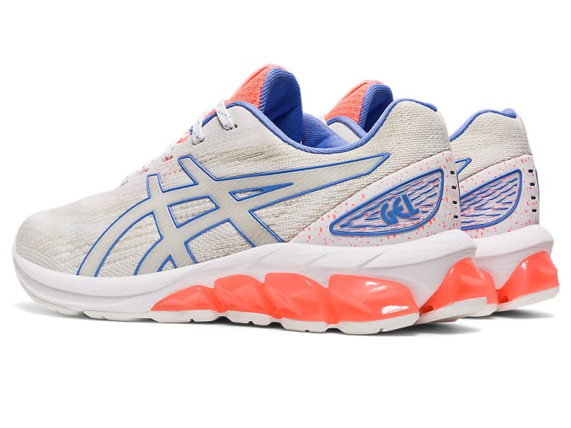 Tenis Sports Asics Gel-quantum 180 VII Niños Blancos Naranjas Coral | MX1029-945