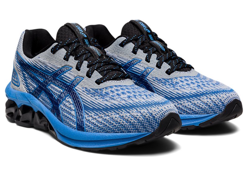 Tenis Sports Asics Gel-quantum 180 VII Niños Azules Grises | MX2127-244