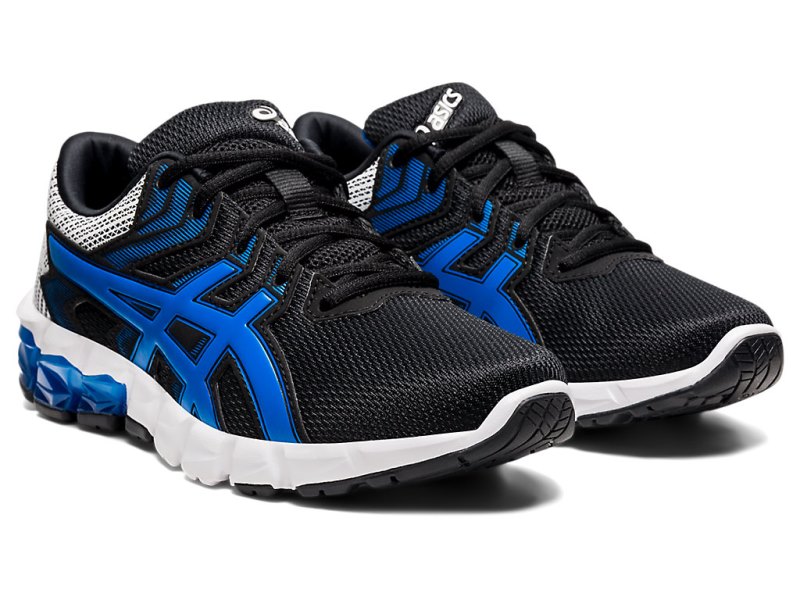 Tenis Sports Asics Gel-quantum 90 2 Niños Negros Azules | MX9270-694