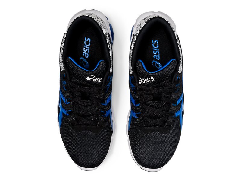 Tenis Sports Asics Gel-quantum 90 2 Niños Negros Azules | MX9270-694