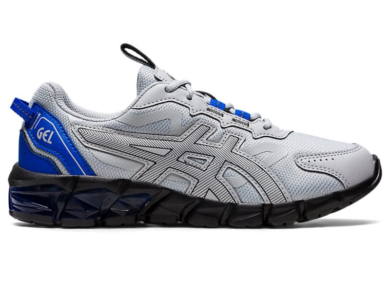 Tenis Sports Asics Gel-quantum 90 3 Niños Grises Negros | MX8677-442