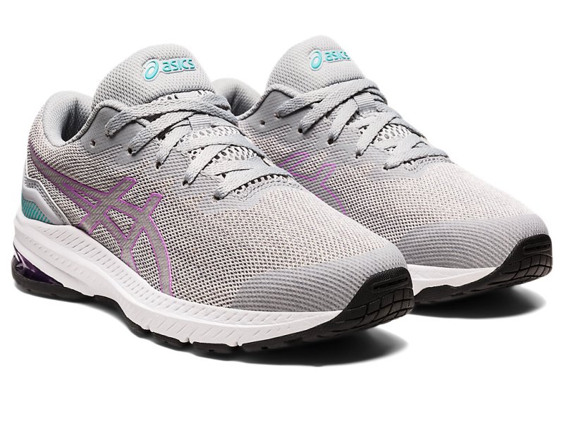 Tenis Sports Asics Gt-1000 11 Niños Grises Lavanda | MX3866-605