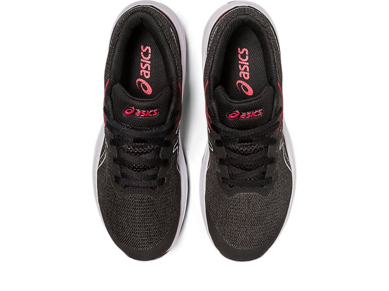 Tenis Sports Asics Gt-1000 11 Niños Negros Rojos | MX7823-198