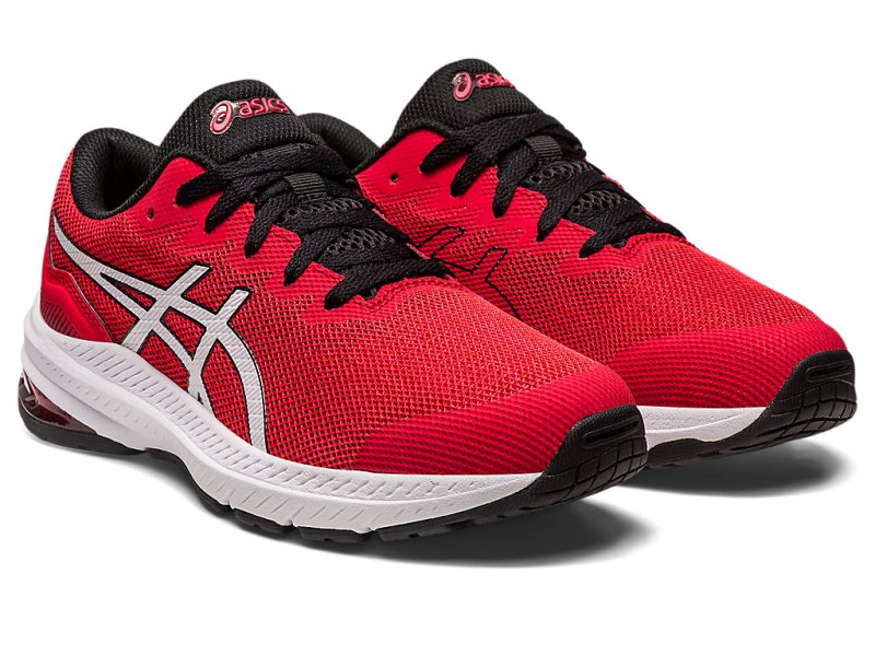 Tenis Sports Asics Gt-1000 11 Niños Rojos Blancos | MX0909-985