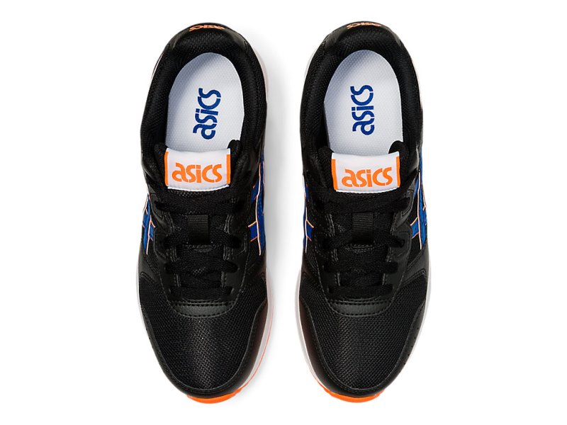 Tenis Sports Asics Lyte Classic Niños Negros Azules | MX7399-349