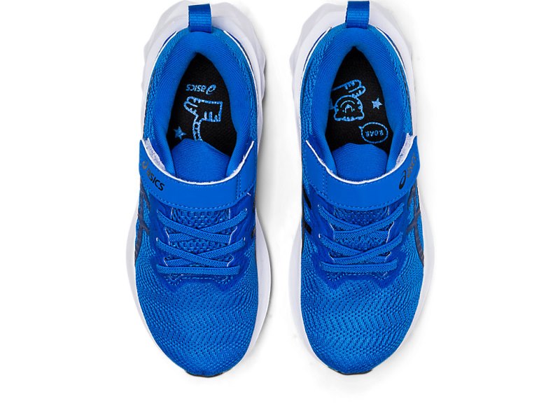 Tenis Sports Asics Novablast 2 Niños Azules Azules | MX4278-148