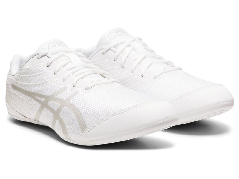 Tenis Sports Asics Ultralyte Cheer 2 Mujer Blancos Plateados | MX3956-534