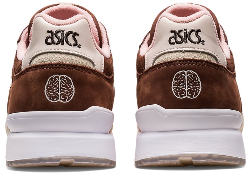 Tenis Asics Afew X Gt-II Mujer Rosas Chocolate Marrom | MX6176-472