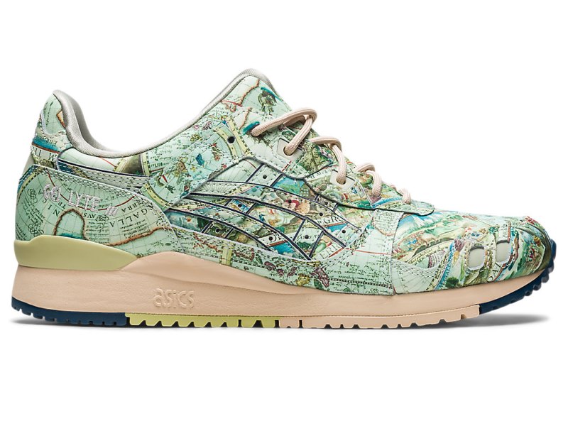 Tenis Asics Atmos X Gel-lyte III OG Hombre Verdes Negros Azules | MX0272-710