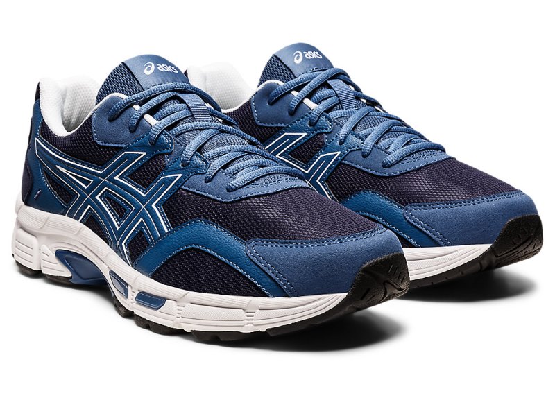 Tenis Asics Gel-jOG Mc Hombre Azul Marino Grises Oscuro | MX5091-083