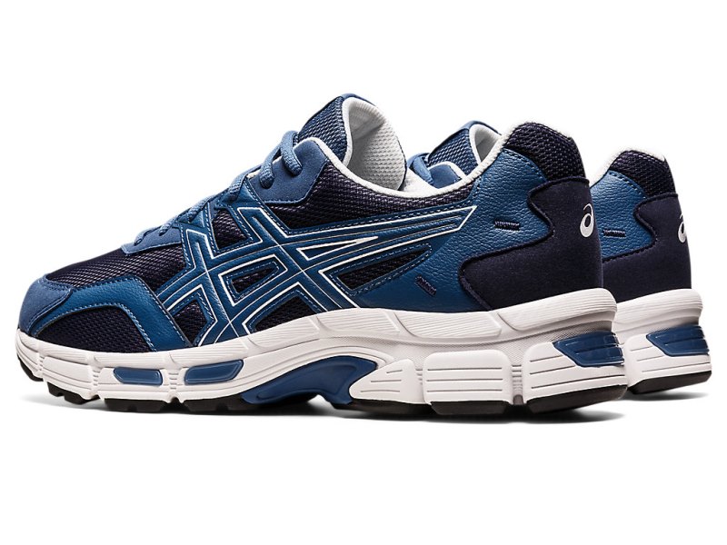 Tenis Asics Gel-jOG Mc Hombre Azul Marino Grises Oscuro | MX5091-083