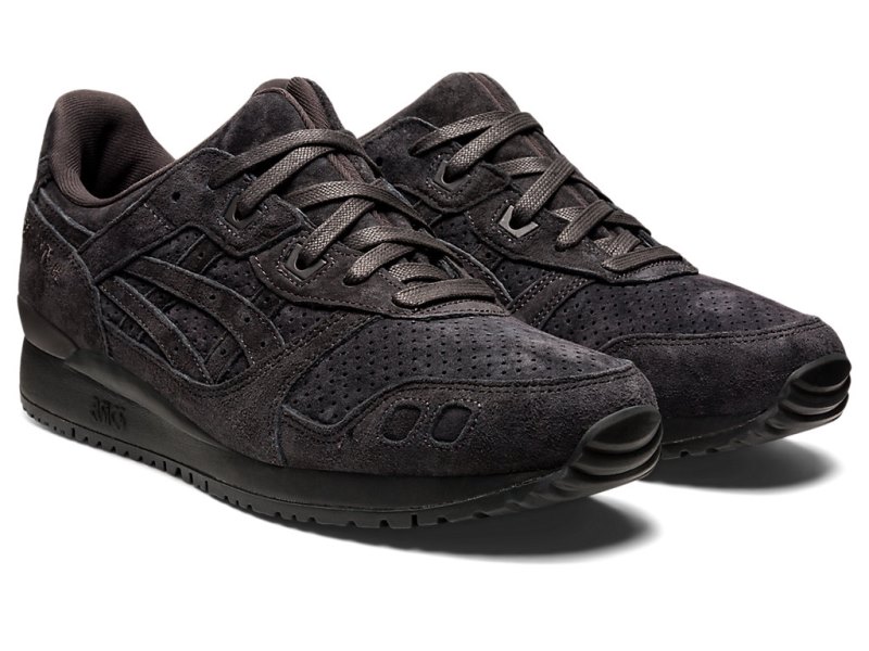 Tenis Asics Gel-lyte III Hombre Obsidian Grises Obsidian Grises | MX5178-552