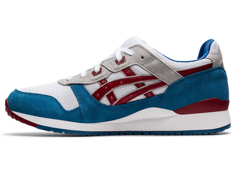 Tenis Asics Gel-lyte III OG Mujer Azur Rojos Oscuro | MX8105-651