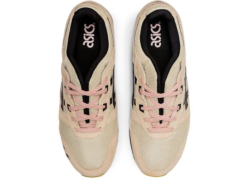 Tenis Asics Gel-lyte III OG Mujer Beige Negros | MX8119-072