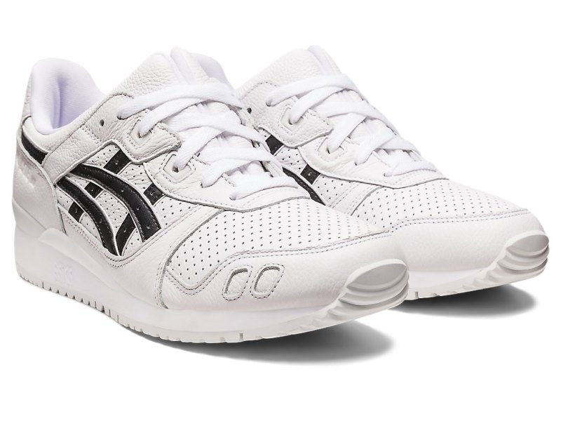 Tenis Asics Gel-lyte III OG Mujer Blancos Negros | MX7398-182