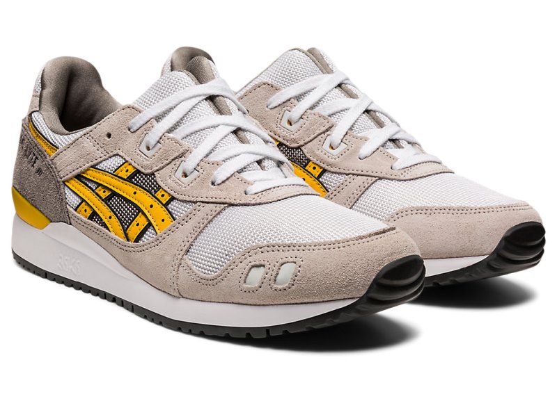 Tenis Asics Gel-lyte III OG Mujer Grises Naranjas | MX6536-193