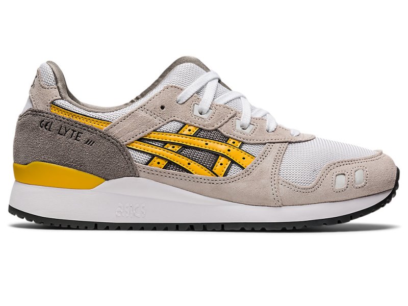 Tenis Asics Gel-lyte III OG Mujer Grises Naranjas | MX6536-193