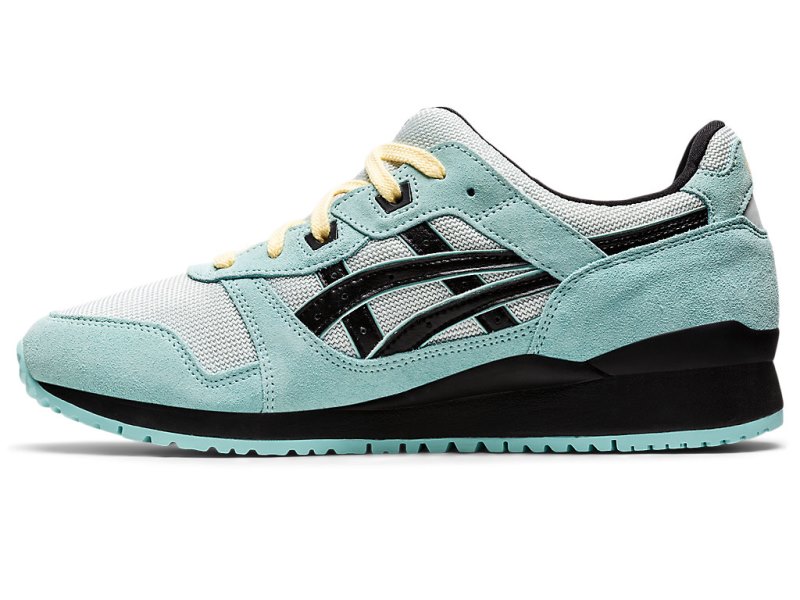 Tenis Asics Gel-lyte III OG Mujer Turquesa Claro Negros | MX0211-564