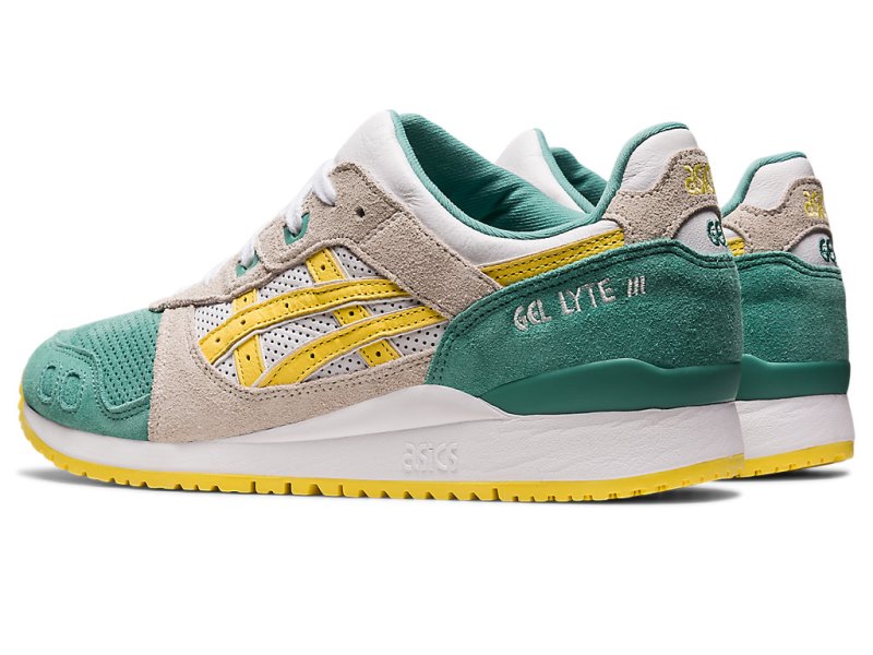 Tenis Asics Gel-lyte III OG Mujer Verde Oliva Creme | MX7852-930