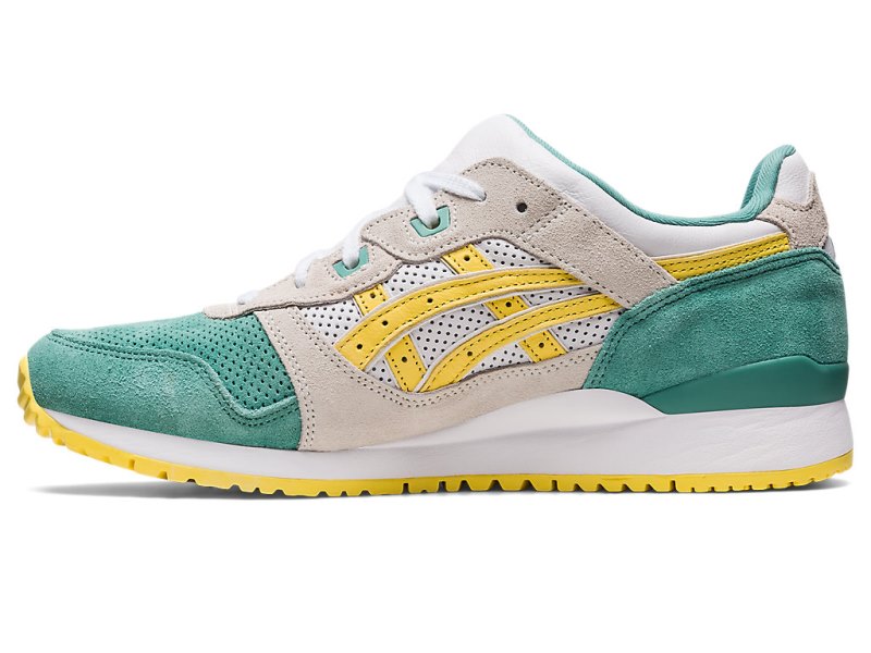 Tenis Asics Gel-lyte III OG Mujer Verde Oliva Creme | MX7852-930