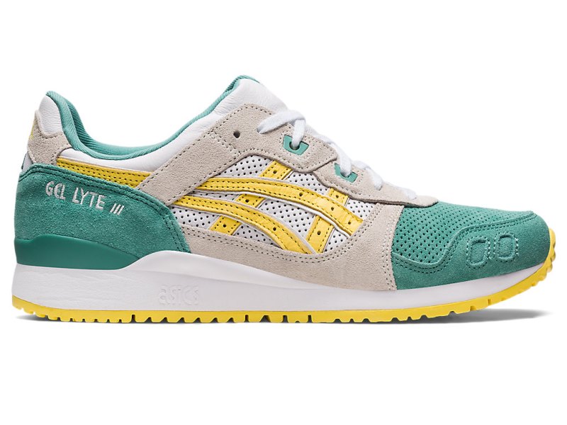 Tenis Asics Gel-lyte III OG Mujer Verde Oliva Creme | MX7852-930