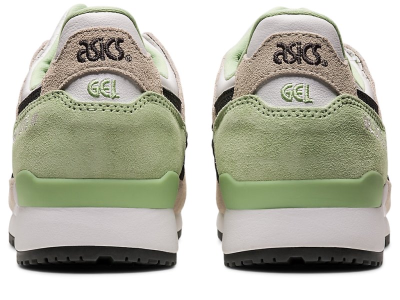 Tenis Asics Gel-lyte III OG Mujer Verdes Claro Obsidian Grises | MX3717-738