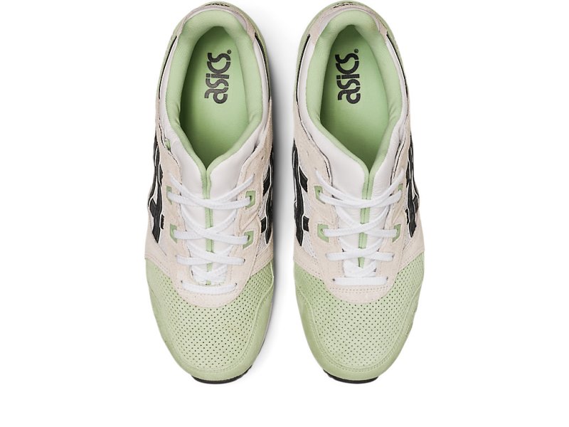 Tenis Asics Gel-lyte III OG Mujer Verdes Claro Obsidian Grises | MX3717-738