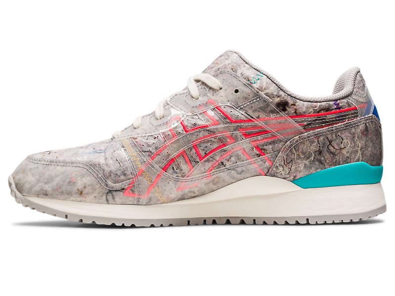 Tenis Asics Gel-lyte III OG Recycled Felt Hombre Grises Rosas | MX0054-457