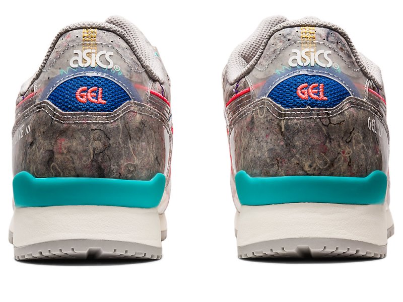 Tenis Asics Gel-lyte III OG Recycled Felt Hombre Grises Rosas | MX0054-457