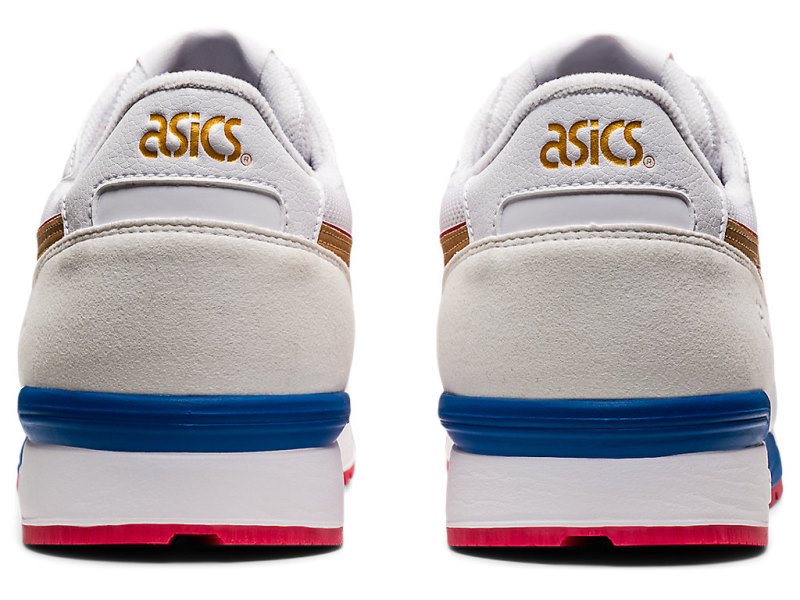 Tenis Asics Gel-lyte Mujer Blancos Dorados | MX4888-028