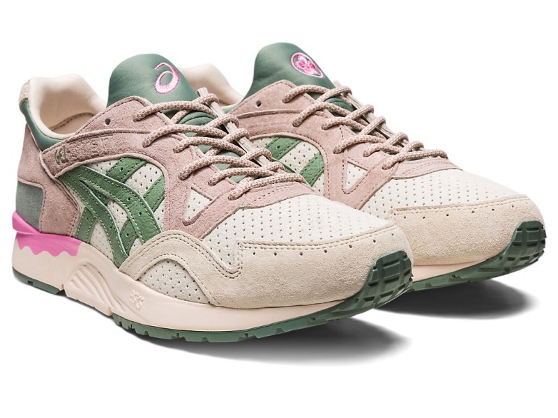 Tenis Asics Gel-lyte V Spring In Japan Mujer Creme Grises | MX6528-056