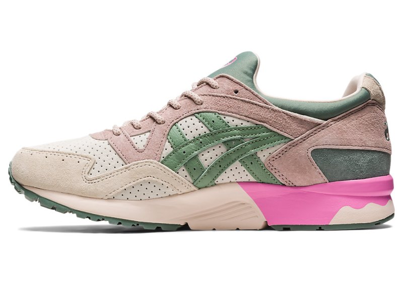 Tenis Asics Gel-lyte V Spring In Japan Mujer Creme Grises | MX6528-056