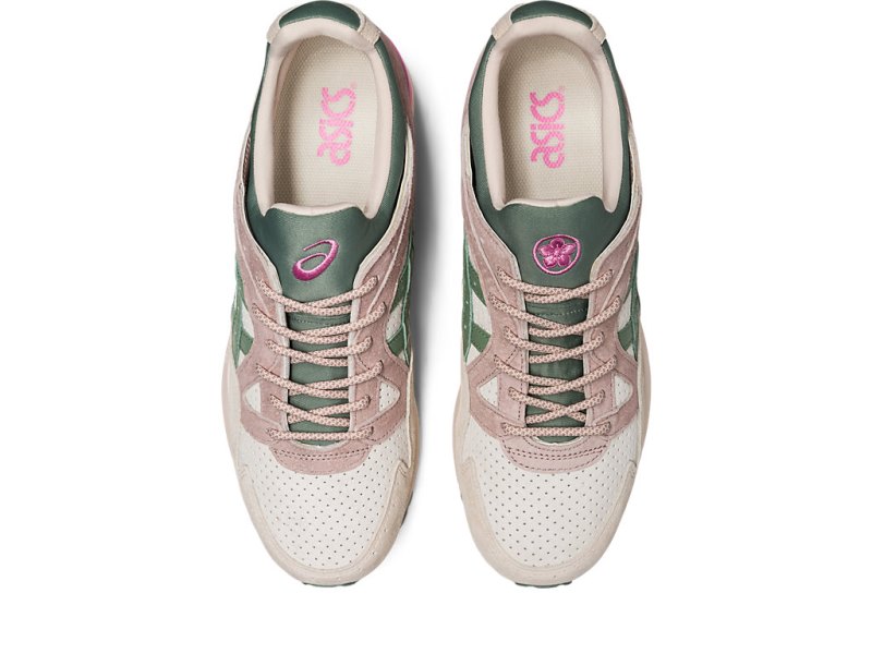 Tenis Asics Gel-lyte V Spring In Japan Mujer Creme Grises | MX6528-056