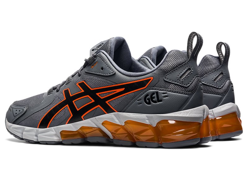 Tenis Asics Gel-quantum 180 Hombre Grises Naranjas | MX0514-733