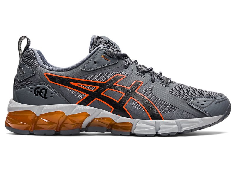 Tenis Asics Gel-quantum 180 Hombre Grises Naranjas | MX0514-733