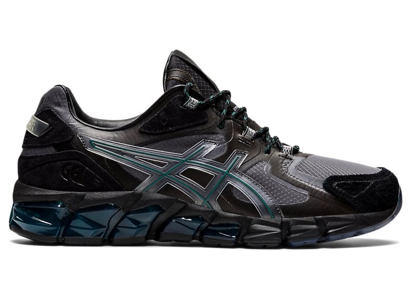 Tenis Asics Gel-quantum 180 Hombre Grises Oscuro Grises Oscuro | MX7666-646