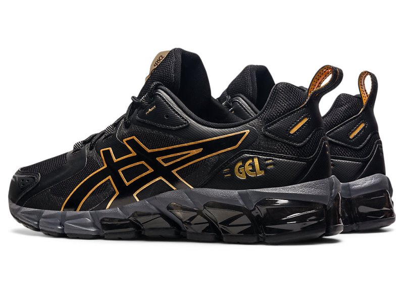 Tenis Asics Gel-quantum 180 Hombre Negros Dorados | MX7772-597