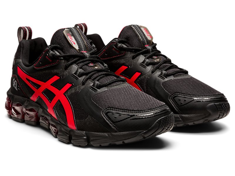 Tenis Asics Gel-quantum 180 Hombre Negros Rojos | MX8288-784