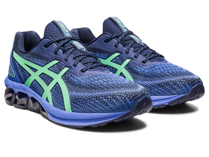 Tenis Asics Gel-quantum 180 VII Hombre Azules Negros | MX0675-824