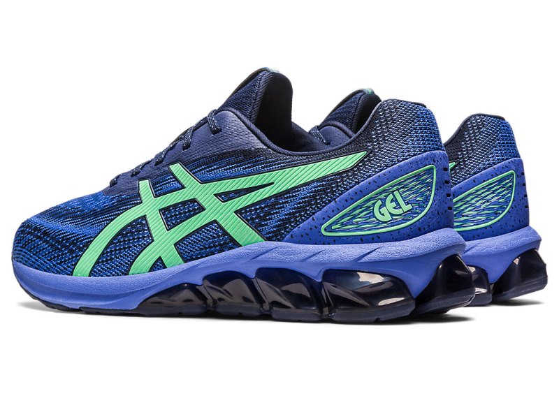 Tenis Asics Gel-quantum 180 VII Hombre Azules Negros | MX0675-824