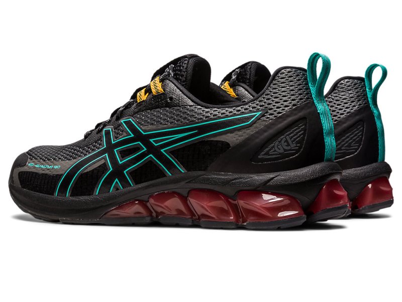 Tenis Asics Gel-quantum 180 VII Hombre Grises Negros | MX6661-268