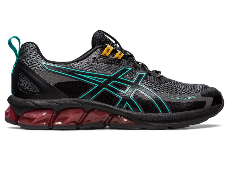 Tenis Asics Gel-quantum 180 VII Hombre Grises Negros | MX6661-268