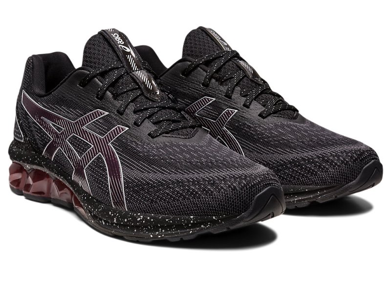 Tenis Asics Gel-quantum 180 VII Hombre Negros Rojos | MX6937-018