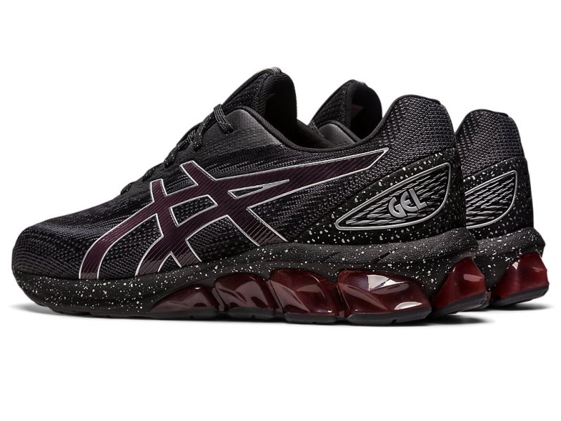 Tenis Asics Gel-quantum 180 VII Hombre Negros Rojos | MX6937-018